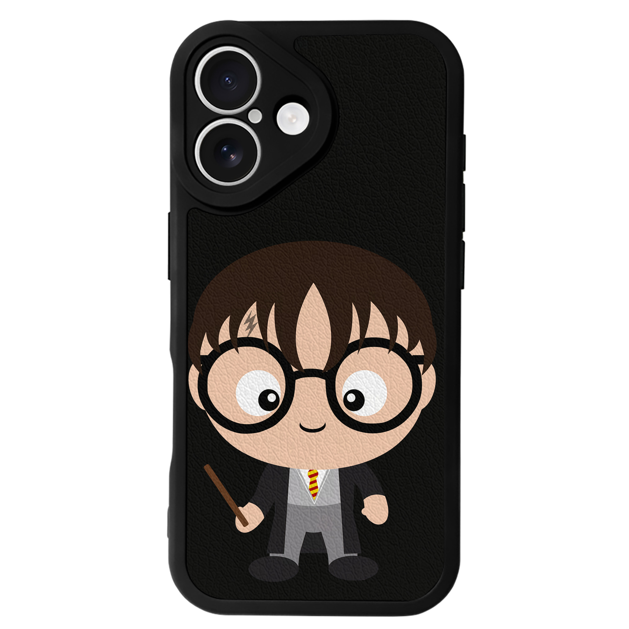 （画像用） Harry Potter ハリー・ポッターシリーズ 【iPhone 16シリーズ対応】シリコンスマホケース（レザー調） 材質：シリコン